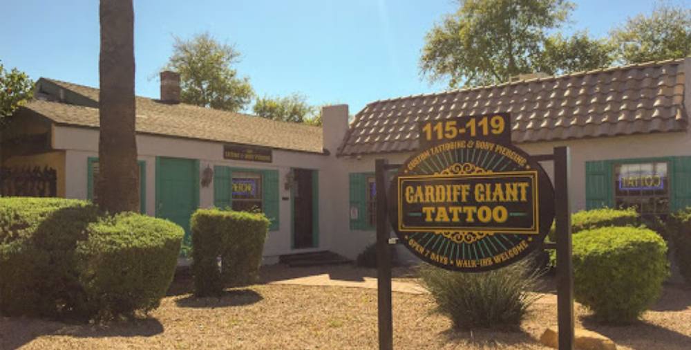 Cardiff Giant Tattoo in Phoenix
